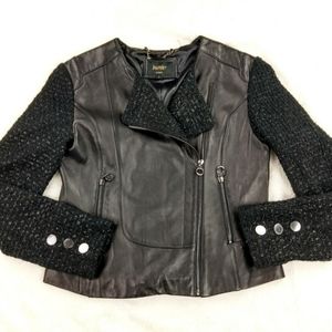 Laundry by Shelli Segal Asymmetric Moto Jac